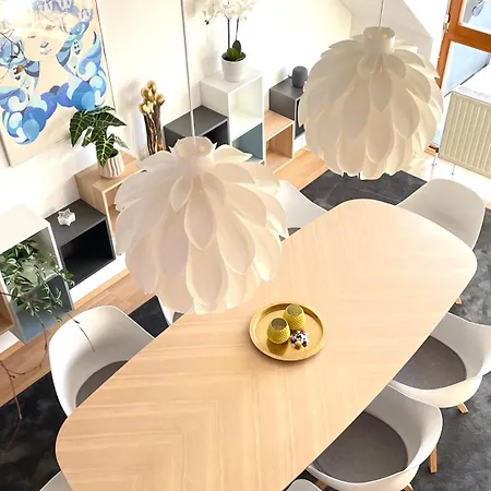 Feinzeit Lofty Luna - 3 Sz, 2 Baeder, 6 Gaeste, Parkplatz, Ruhe & Komfort * Μπάμπεργκ